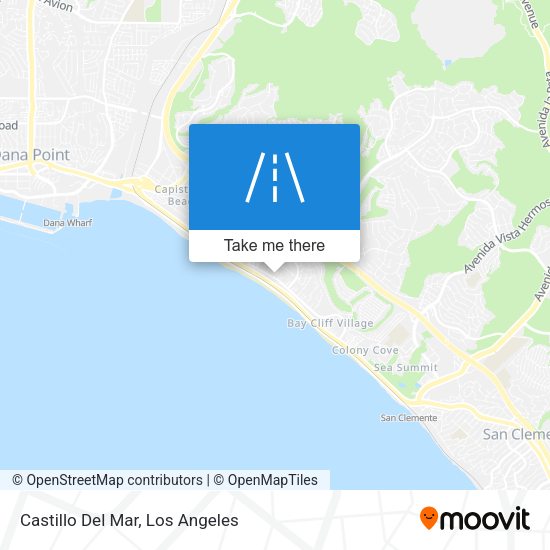 Castillo Del Mar map