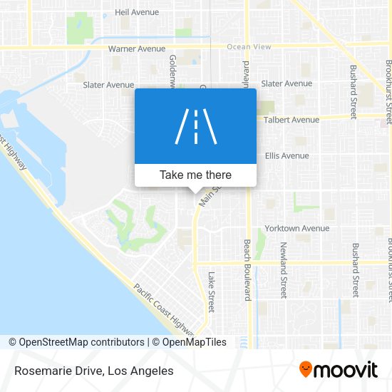 Mapa de Rosemarie Drive