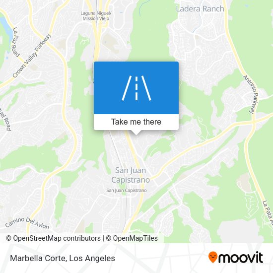 Mapa de Marbella Corte