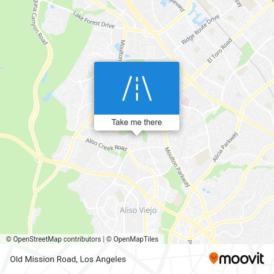 Old Mission Road map
