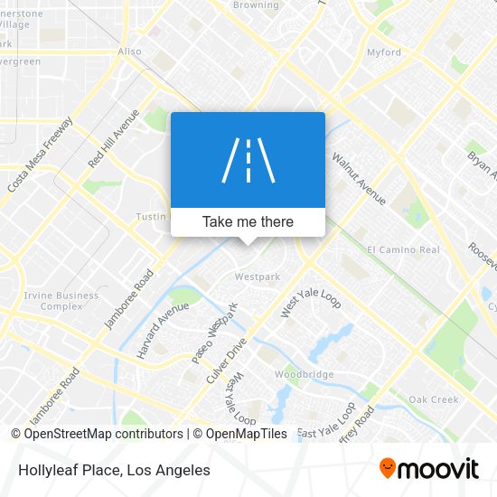 Hollyleaf Place map