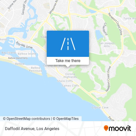 Mapa de Daffodil Avenue