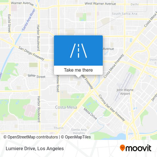 Mapa de Lumiere Drive