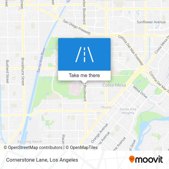 Cornerstone Lane map
