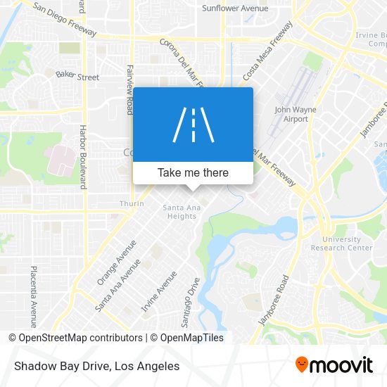 Shadow Bay Drive map
