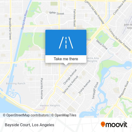 Mapa de Bayside Court