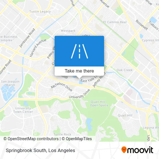 Springbrook South map
