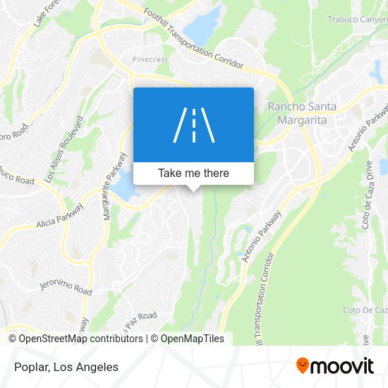 Mapa de Poplar