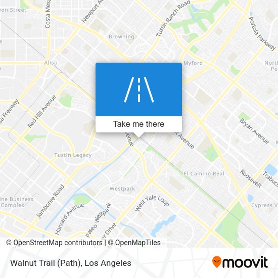 Mapa de Walnut Trail (Path)
