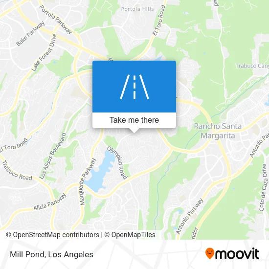 Mill Pond map