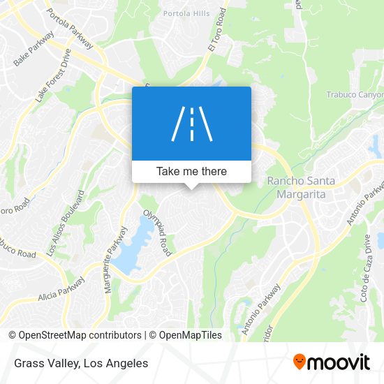 Mapa de Grass Valley