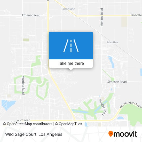 Wild Sage Court map