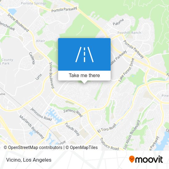 Mapa de Vicino