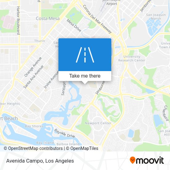 Mapa de Avenida Campo