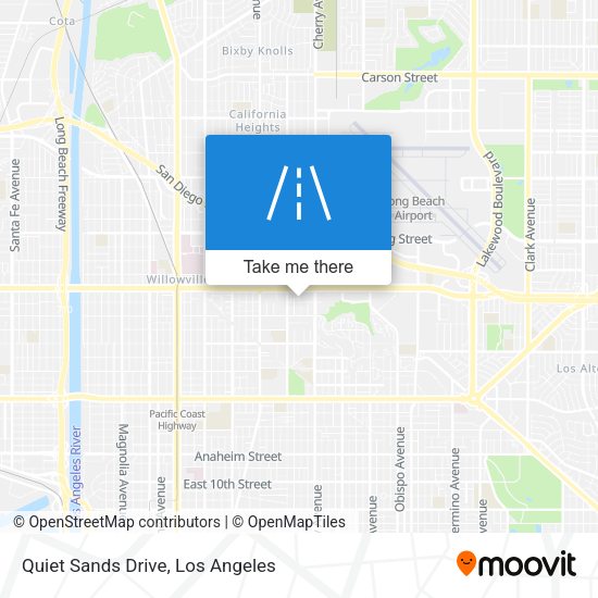 Quiet Sands Drive map
