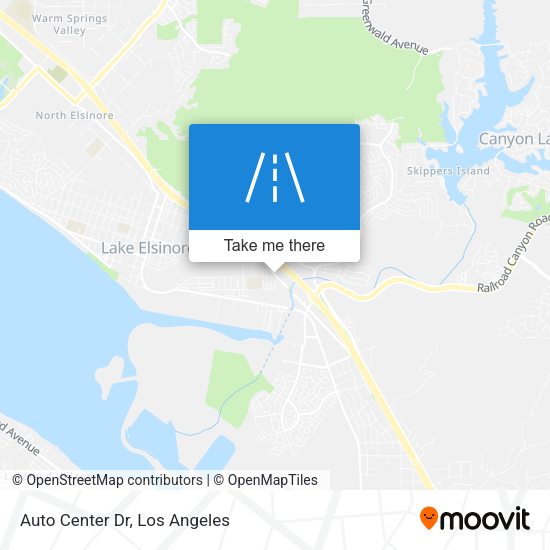 Mapa de Auto Center Dr