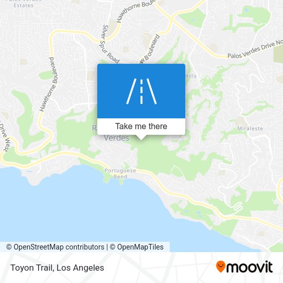 Mapa de Toyon Trail