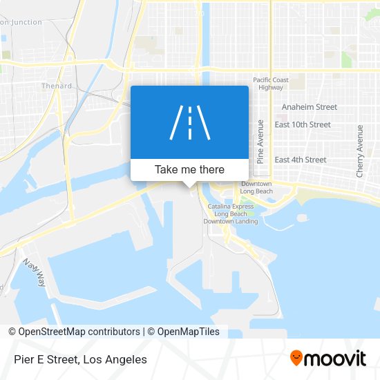 Mapa de Pier E Street