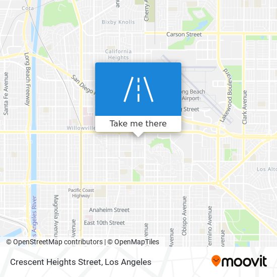 Crescent Heights Street map