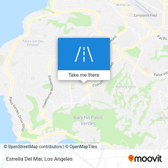 Estrella Del Mar map