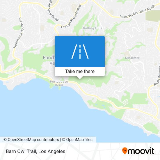 Barn Owl Trail map