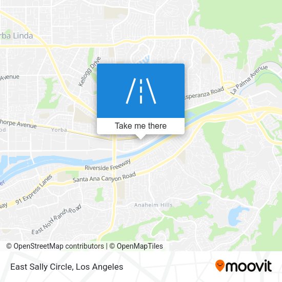 East Sally Circle map