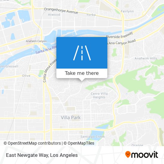 Mapa de East Newgate Way
