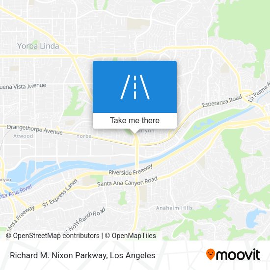 Mapa de Richard M. Nixon Parkway