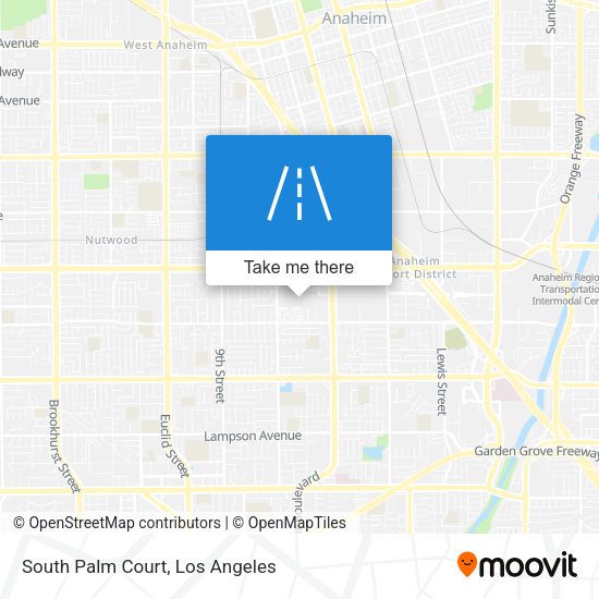 South Palm Court map