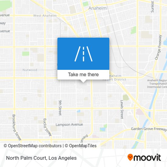 North Palm Court map