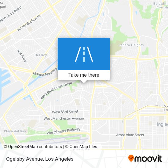 Mapa de Ogelsby Avenue