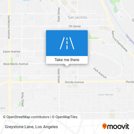 Greystone Lane map