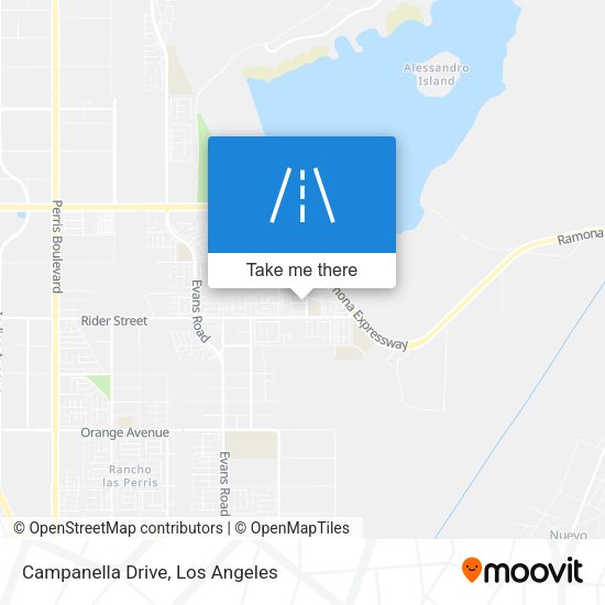 Campanella Drive map