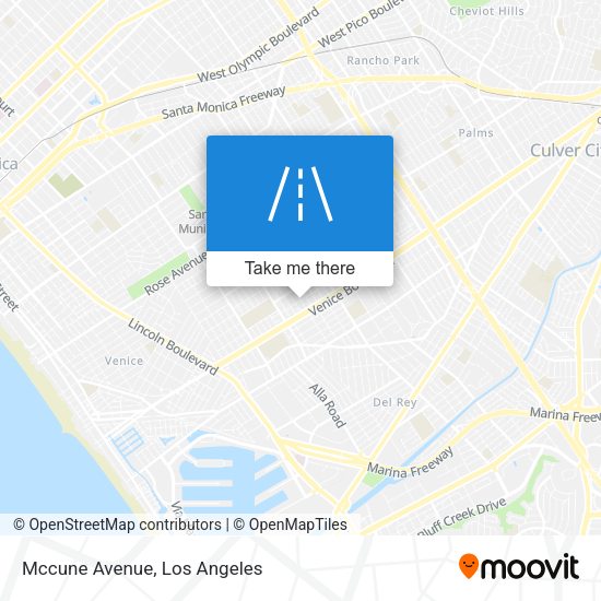 Mapa de Mccune Avenue