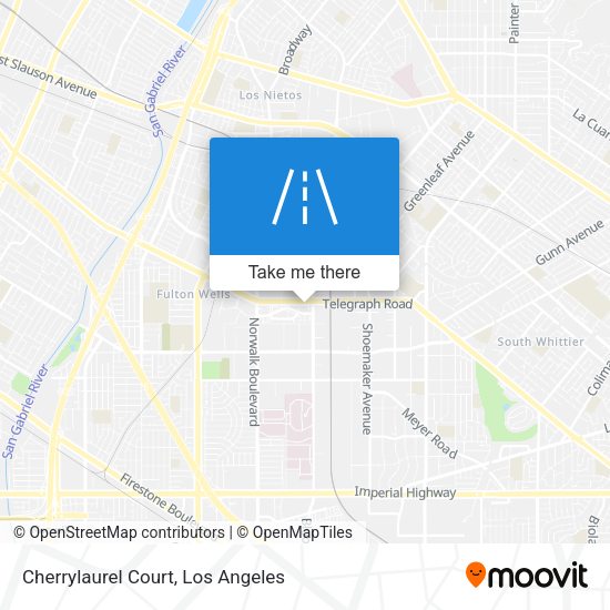 Cherrylaurel Court map
