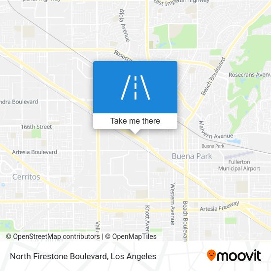 Mapa de North Firestone Boulevard