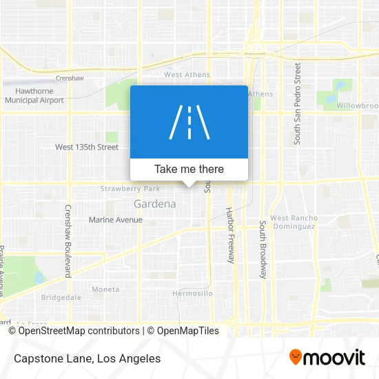 Capstone Lane map