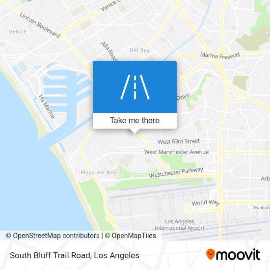 South Bluff Trail Road map