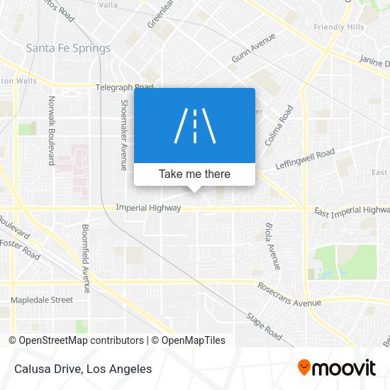 Mapa de Calusa Drive