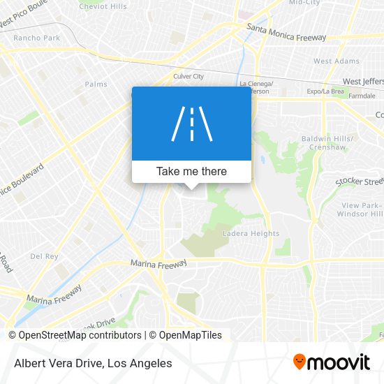 Albert Vera Drive map