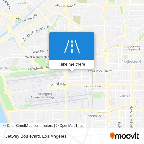 Mapa de Jetway Boulevard
