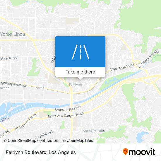Mapa de Fairlynn Boulevard