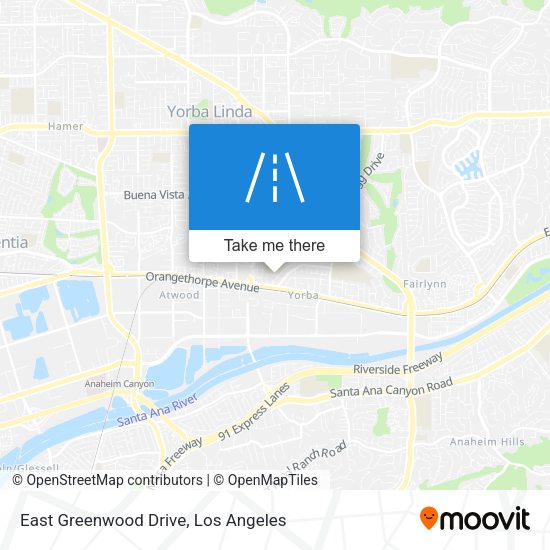 East Greenwood Drive map