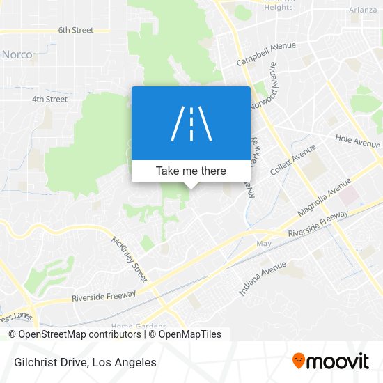 Gilchrist Drive map