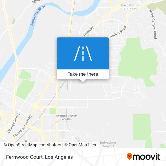 Mapa de Fernwood Court
