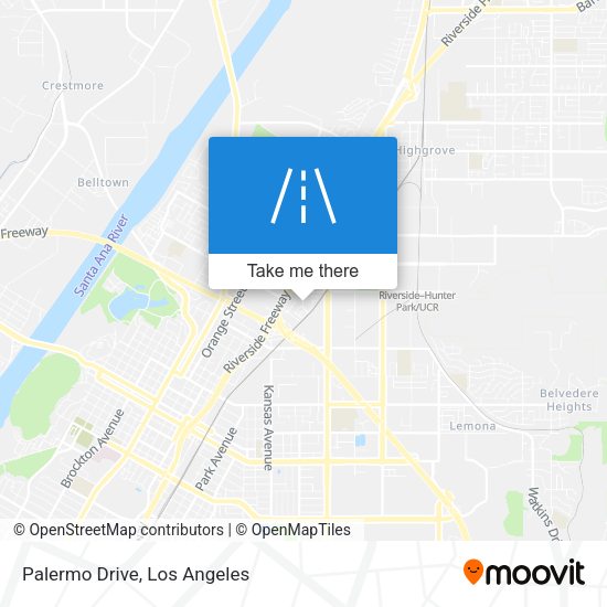 Mapa de Palermo Drive