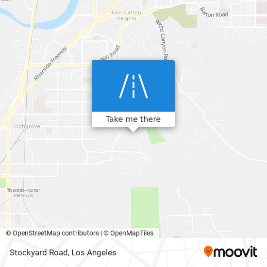 Mapa de Stockyard Road