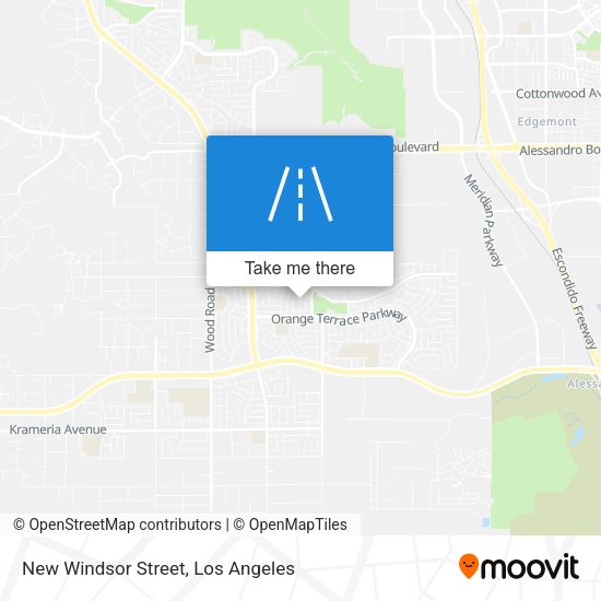New Windsor Street map