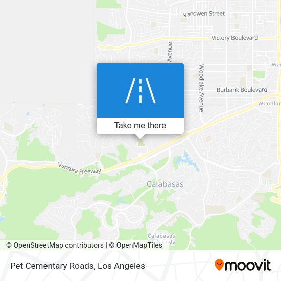 Mapa de Pet Cementary Roads