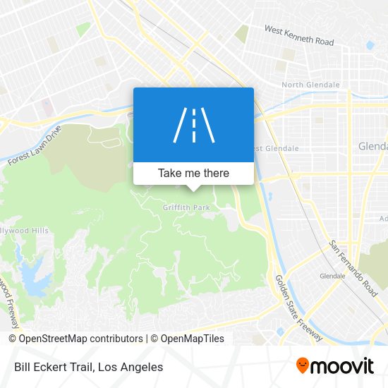 Mapa de Bill Eckert Trail